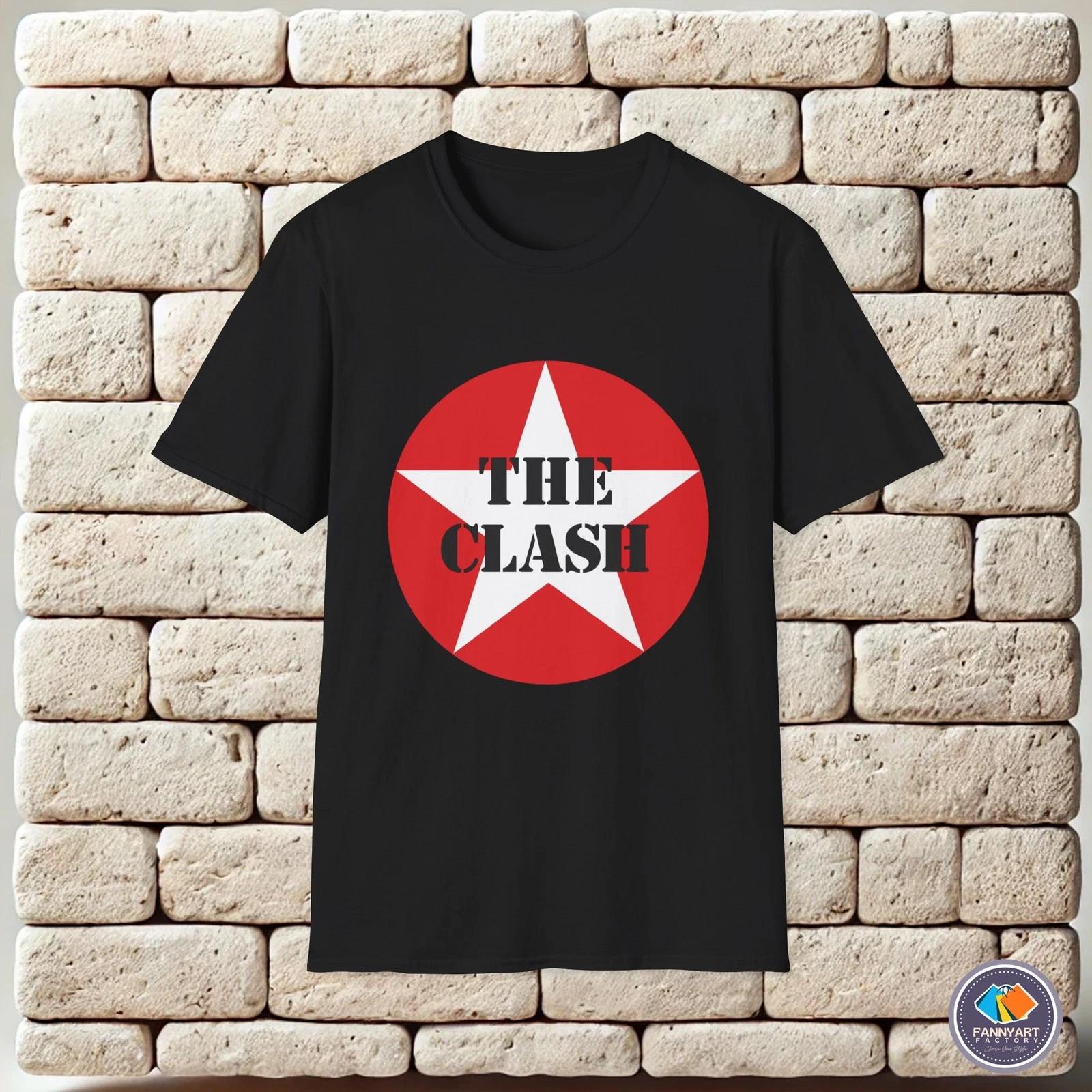 The Clash Star Logo Unisex T-Shirt XL