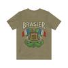 Automobile Brasier 1905 Vintage Herren T-Shirt