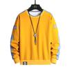 Lässiges Patchwork-Sweatshirt für Herren, Rundhalsausschnitt, locker geschnitten, vielseitig kombinierbar – ideal für Frühling und Herbst.