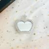 Pearl Mirror Bowknot Royal Crown Suport telefon drăguț Inel pentru Iphone Universal Android Suport telefon pliabil pentru doamnă, femei, fată