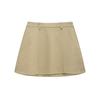 2025 Spring Women's European & American Style Mid-Waist A-Line Skirt