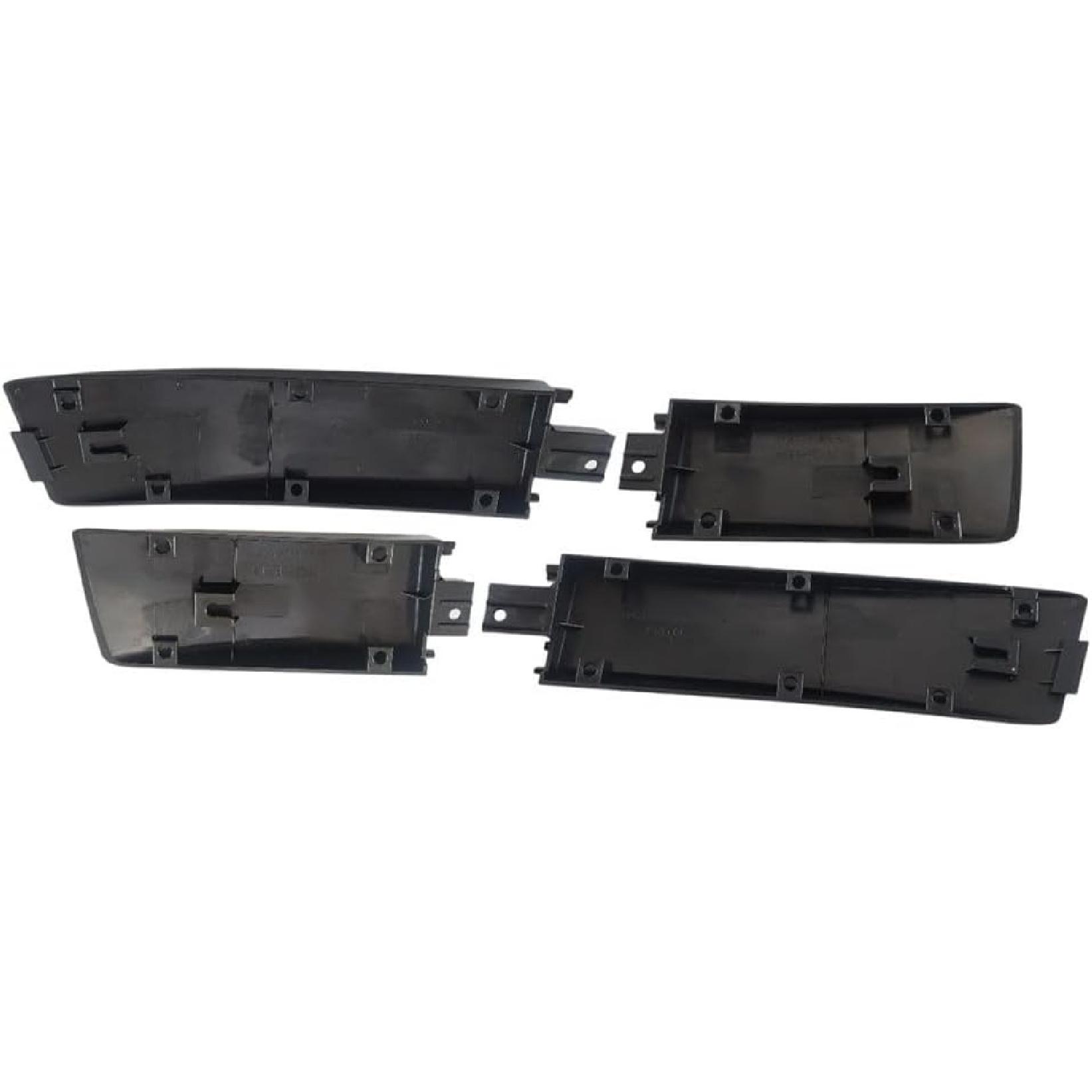 Set Roof Rack Rail Front Rear End Cap L&R Side Compatible with Suzuki-Grand Vitara 06-15, Roof Luggage Cargo End Cap Protection Cover Shell Trim