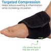 Small Reusable Gel Ice Pack Support Compress for Injuries and Pain Relief Cold Therapy Wrap for Hand Arch of Foot Wrist Elbow