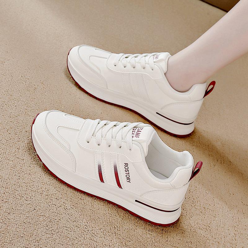 2025 Spring/Summer Women's Plus Size Casual Korean Style Flat Sneakers