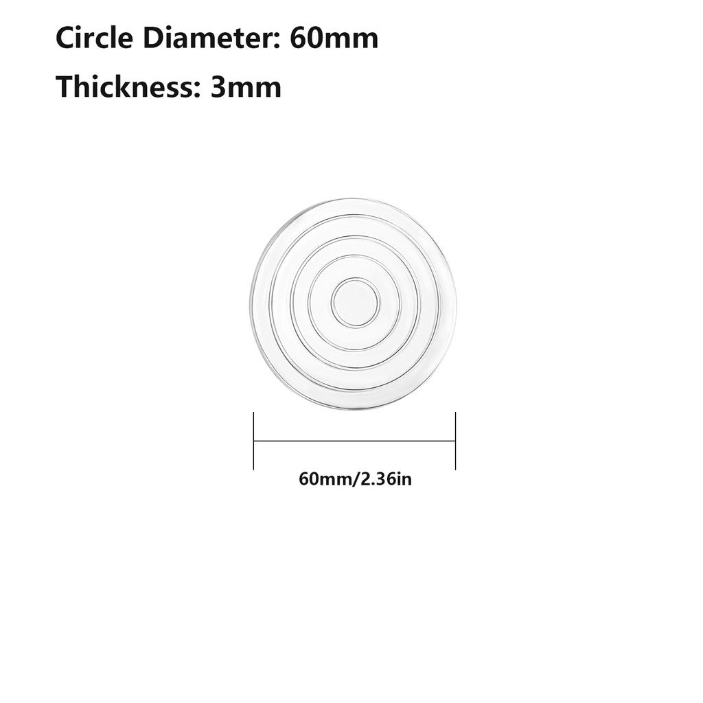 4Pcs Silicone Non Slip Pad Anti Moving Table Foot Mat Bed Foot Antislip Fixator Clear Anti Vibration Pads Furniture Gasket