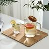 Ashwagandha Wooden Tray Cake Bread Tray Bakery Pastry Display Wooden Flat Tray Household Kitchen Storage Tray