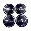 4PCS 56MM Wheel Center Sticker For Ford Kuga Fusion Shelby ST RS Mondeo Focus 2 3 Fiesta Explorer Edge Ecosport Rim J210 Decal Cover