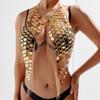 Chinese Factory 2026 New Style Sequin Tassel Chest Chain, Exaggerated Personality Chain, Body Chain, Chest Chain, Sexy Bra Vest