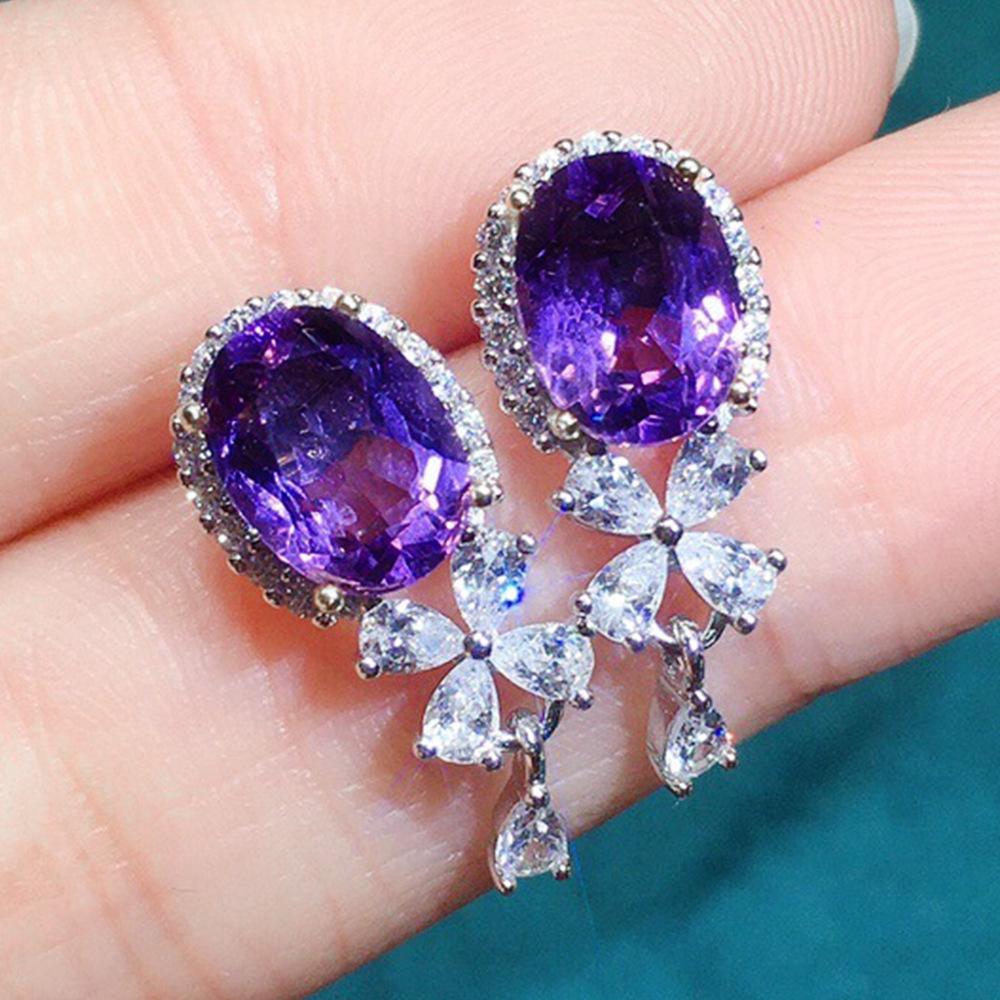 European and American fashionable women's simple, sweet, creative earrings with personalized temperament and versatile earrings