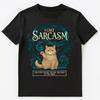 Gamer Sarkastische Katze Zauberwirken RPG Unisex T-Shirt
