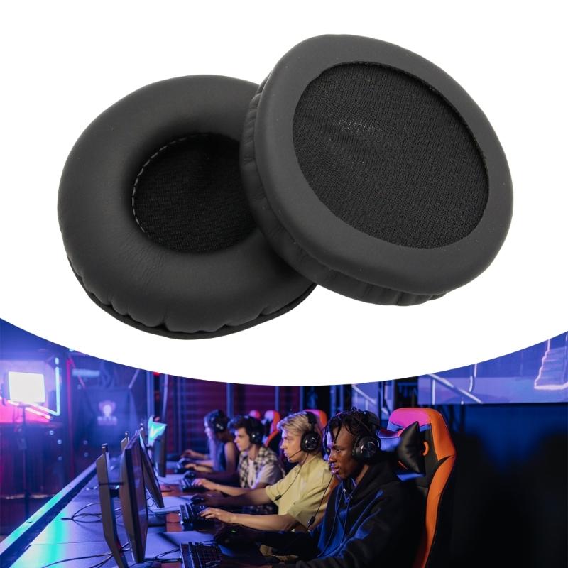 Ear Pads Sponge Cushion Replacement Elastic Cushion Earmuffs for MDR-NC6 MDR-PQ2 AKG K518 K518DJ Headphone (1Pair)
