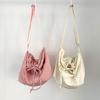 Drawstring Crossbody Shoulder Bag Simple Fashion Bag Versatile Bag Nylon Bags