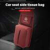 Organisateur de siège auto Porte-mouchoirs Poche de rangement universelle en maille Pour Benz W211 W124 W176 W177 C180 C200 C260 C300 GLC CLE CLA