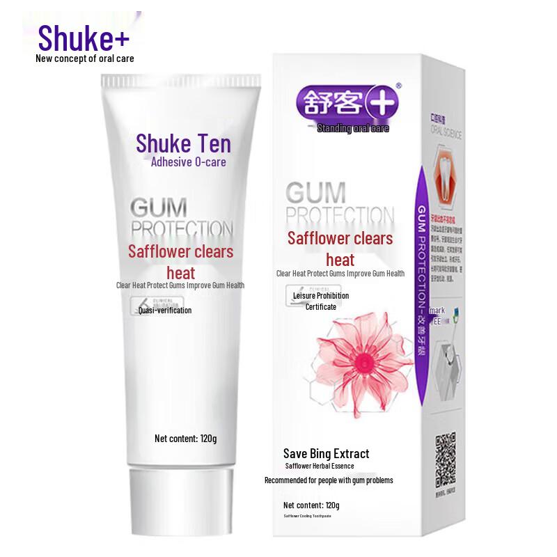 Shuke Safflower Fluoride-Free Toothpaste