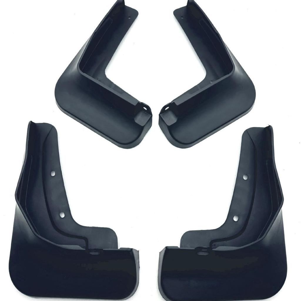 Punch-Free Mudguards for 24 BMW X2: Neutral, Moderately Soft Plastic