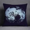 Astronaut Collection Pattern Decorative Pillowcase, Square Pillowcase, Home Office Decor