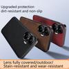 For Xiaomi Redmi Turbo 4 Pro 5G Case PU+TPU+PC Phone Back Cover with Metal Lens Frame