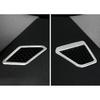 Console Side Outlet Vent Trim Fit For BMW 3-Series G20 - Silver Steel