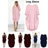 Eleganti Top a Maglia Larghi Elasticizzati da Donna con Tasche per un Look da Festa Perfetto