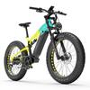 LANKELEISI RV800 PLUS Adult 750W Electric Bicycle Men's E-Mountain Bike, 48V 20AH Battery,26" Fat Tire Electric Bike