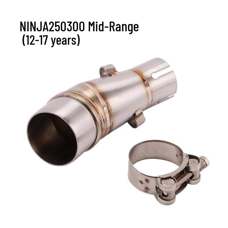 Little Ninja Z250SL 250/300/400 Mid-Section Exhaust Modification Pipe (2012-2022)