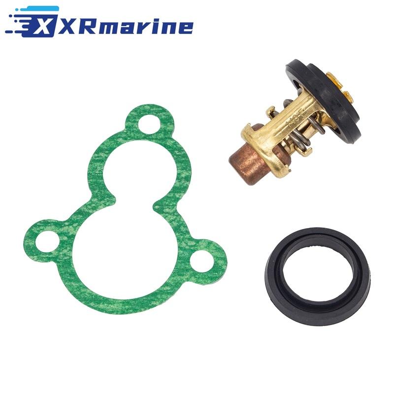 

Thermostat w/Gasket For Yamaha 4-Str F4A F4B F5A F6C Outboard Motor 66M-12411-01 6G8-12411-02 чорний