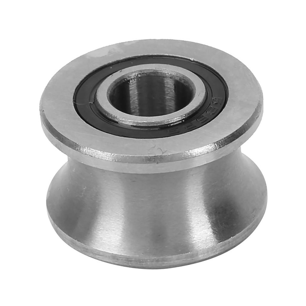 U22, cu fund rotund, cu canelură, rulment cu role glisante, rulment 8*22,5*14,5 mm