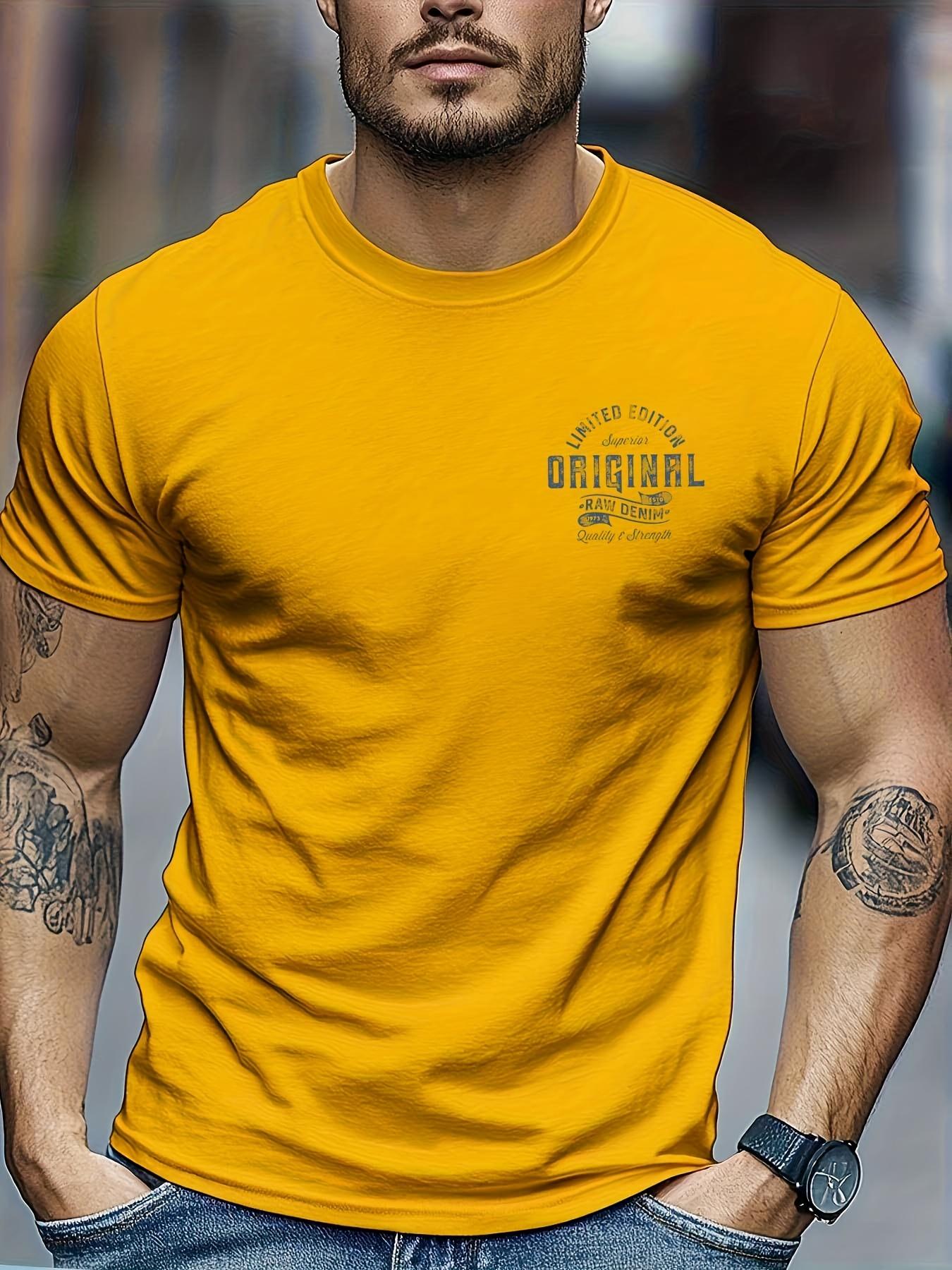 GUOYAN TOP Bestseller: Retro print, 100% katoen, T-shirt voor dames en heren, zomer, herfst, dagelijks gebruik, sport, feestjes, casual, los model, streetwear, korte mouwen. L