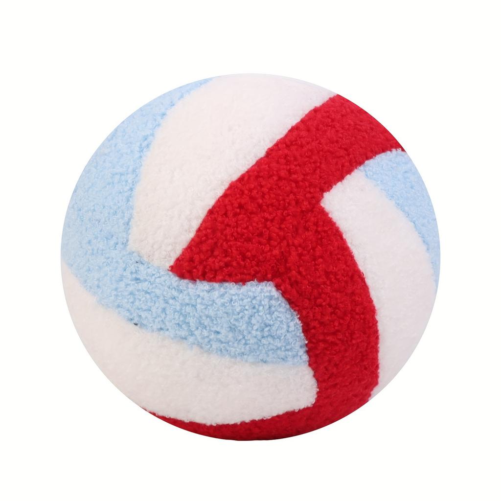 Kawaii Simulation Volleyball Ball Plush Toy Cute Volleyball Props Pillow Accompany Kids Soft Gifts for Girls Boys Room Decor
