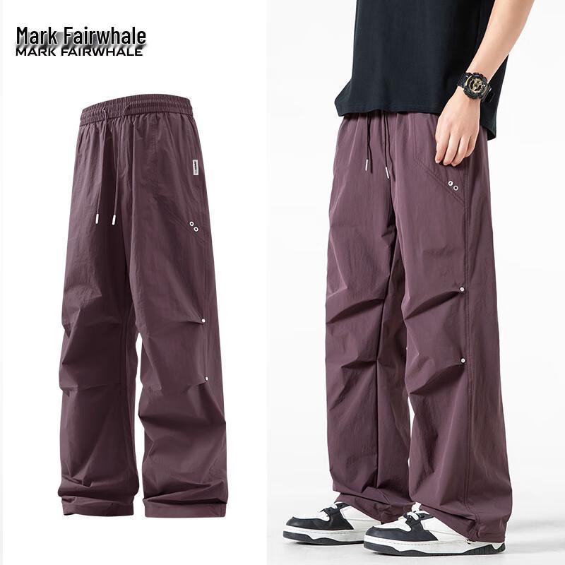 Mark Fairwhale Men's Outdoor Adjustable Cargo Parachute Pants