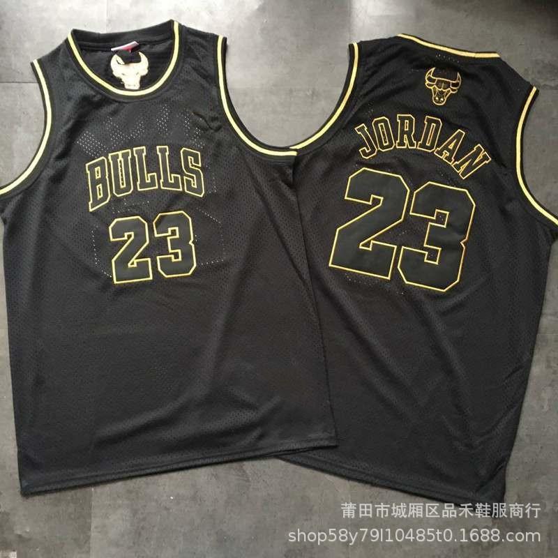Chicago Bulls 23 Michael Jordan Rookie 1996-97 NBA Finals Jersey Cotton Basketball Shirt Men Women