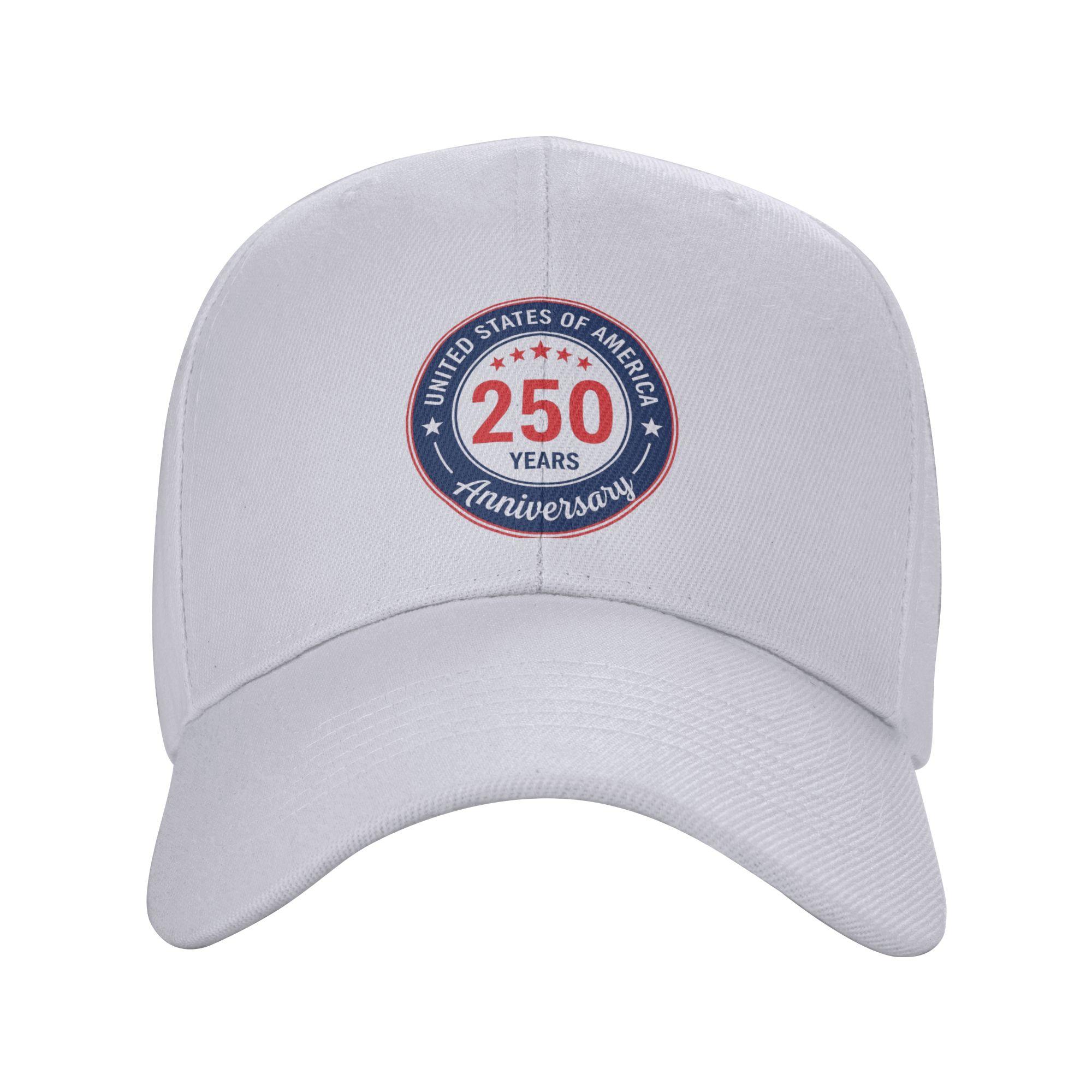 America  Year Anniversary  Hat Unisex Women Trendy Headwear  Snapback Hat Adjustable One Size