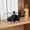 1:64 Scale Diecast Helicopter Ready To Display Attack Chopper Model High Detailed