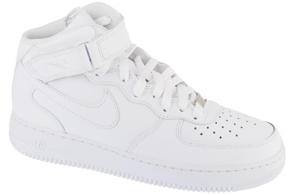 Nike Air Force 1 Mid 07, Mens White Sneakers