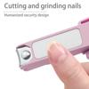 Nail Clippers Nail With Magnifying Glass Portable Easy Grip Beauty Nail Tool Toenail Scissors Nail Cutter For Seniors,