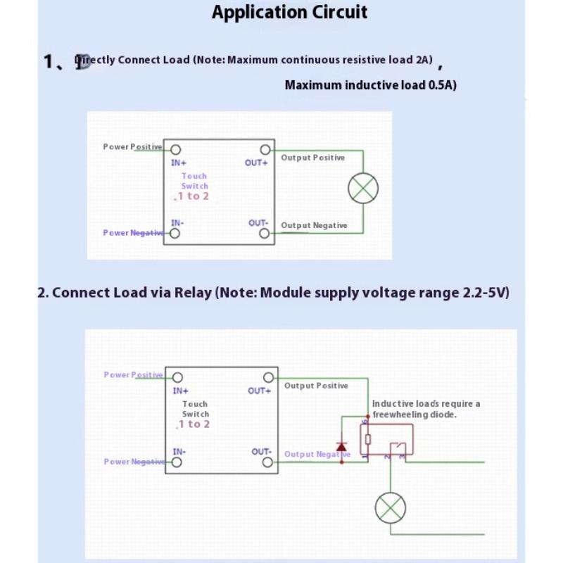 Single Bond Button Bistable Switch Board Module 2.2-5V Continuous Load 2A Low Power Micro One Key Switch 0.5Ua