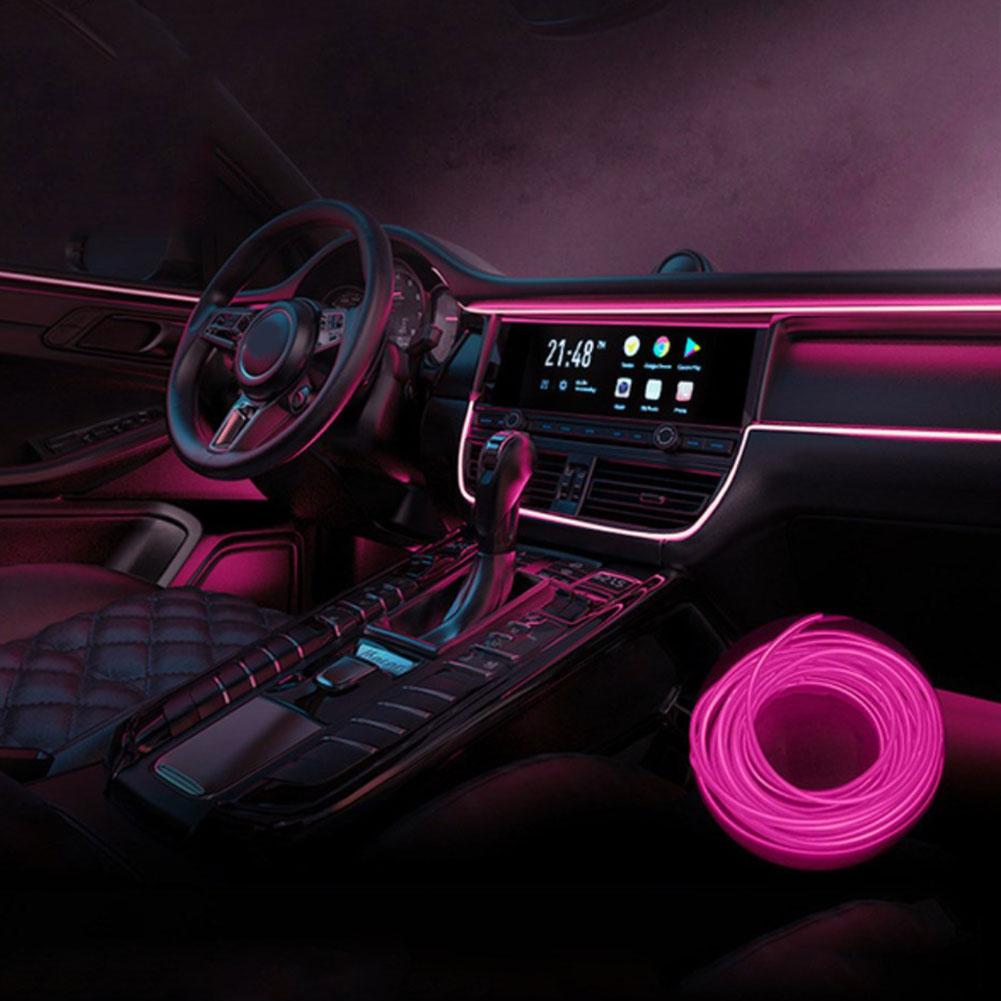 Decorative Mood Lighting For Car Interior Lamps Strips Atmosphere Lamp Light Assembly RGB Car Decoration Lighting Accessories