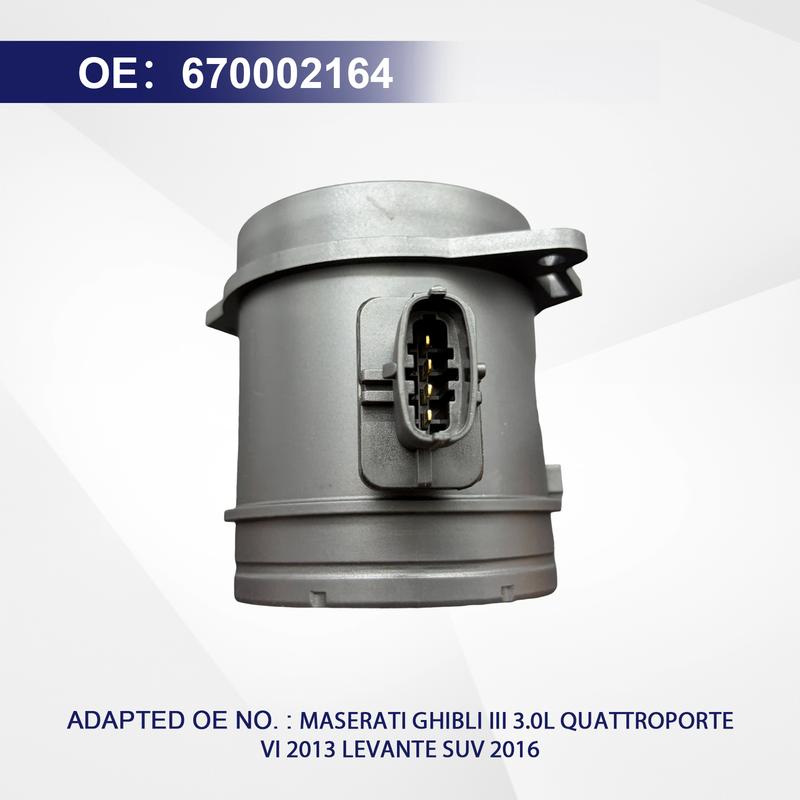Air Flow Meter MAF Sensor suitable for Maserati Quattroporte M156 Ghibli M157 Levante M161 3.0 OE 670002164 0280218281 243876