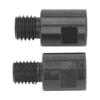 2Pcs Thread Adapter Thread Conversion Adapter 5 8in to M14 M14 to 5 8in for Lathe Drill