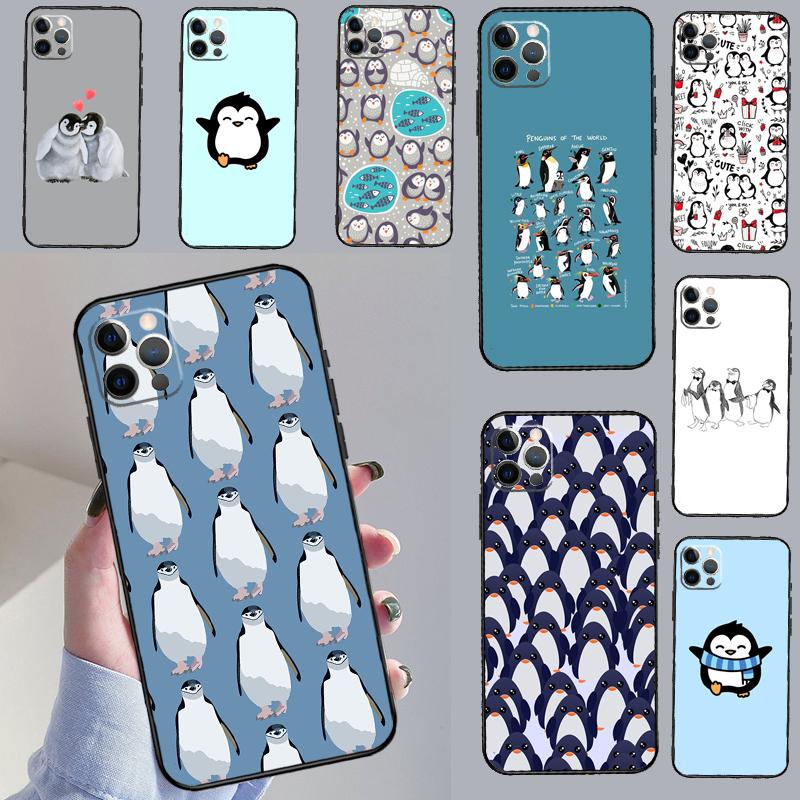 Cartoon Penguin For Huawei Nova 11 Pro 9 10 SE Y60 Y70 Y90 Y61 Y91 Y73 Y72 12i 11i 8i P20 P30 P40 Lite Case