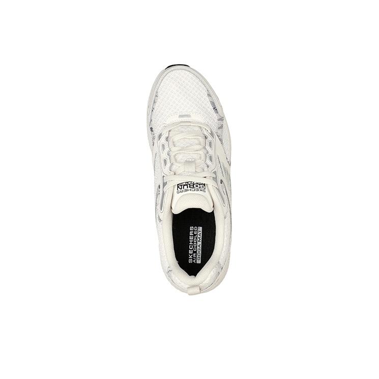 Skechers Go Run Consistent Round Toe Lace-Up Shock Absorbing Durable Low-Top Running Shoes Women Sneaker White 128270-WHT