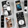 Musikinstrument Trommel Hülle Für iPhone 16 15 14 Plus 13 12 11 Pro Max Mini 7 8 Plus X XR XS Max Abdeckung