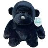 Black Chimpanzee Plush Toy Animal With Soft Short Pile For Kids Playroom Decor