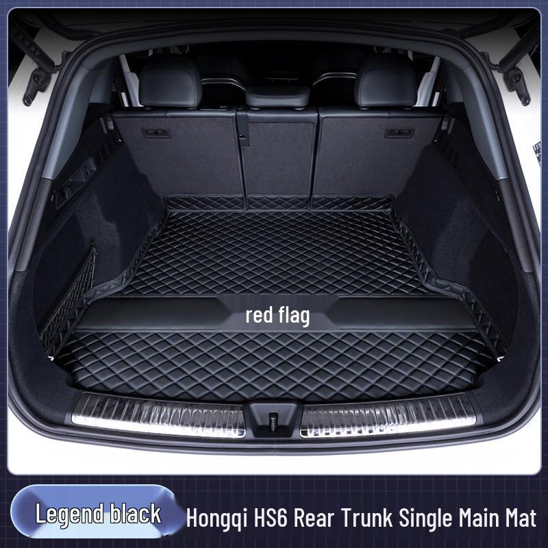 Compatible Trunk and Tailgate Mat for 26 Hongqi HS6 Models, Waterproof and Fully Enclosed HS6 PHEV Mat