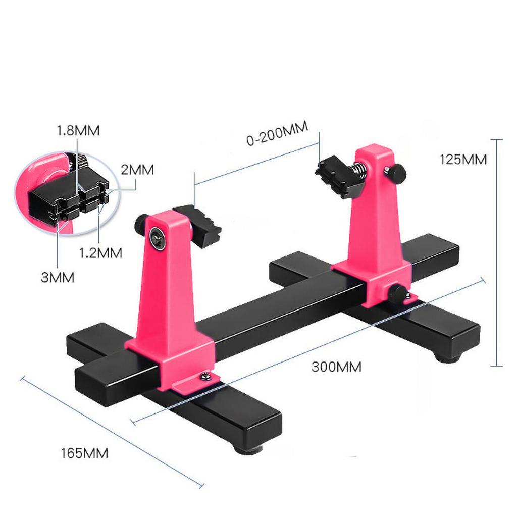 Leiterplattenhalter, verstellbare Schweißhalterung, 360°-Hilfsklemme, Reparaturwerkzeug, Klemmsatz, robuste Grundplatte