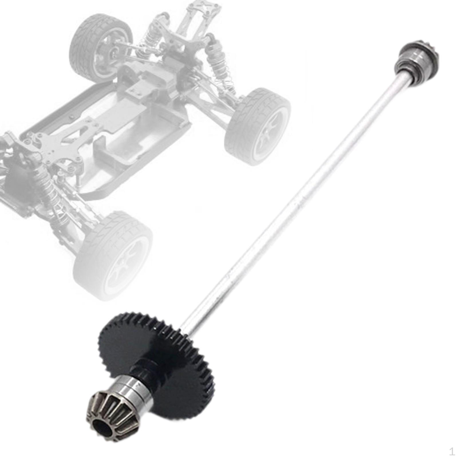 

Drive Shaft Replacement,RC Accessories Sturdy RC Car Central Transmission Upgrade for Wltoy Sliver