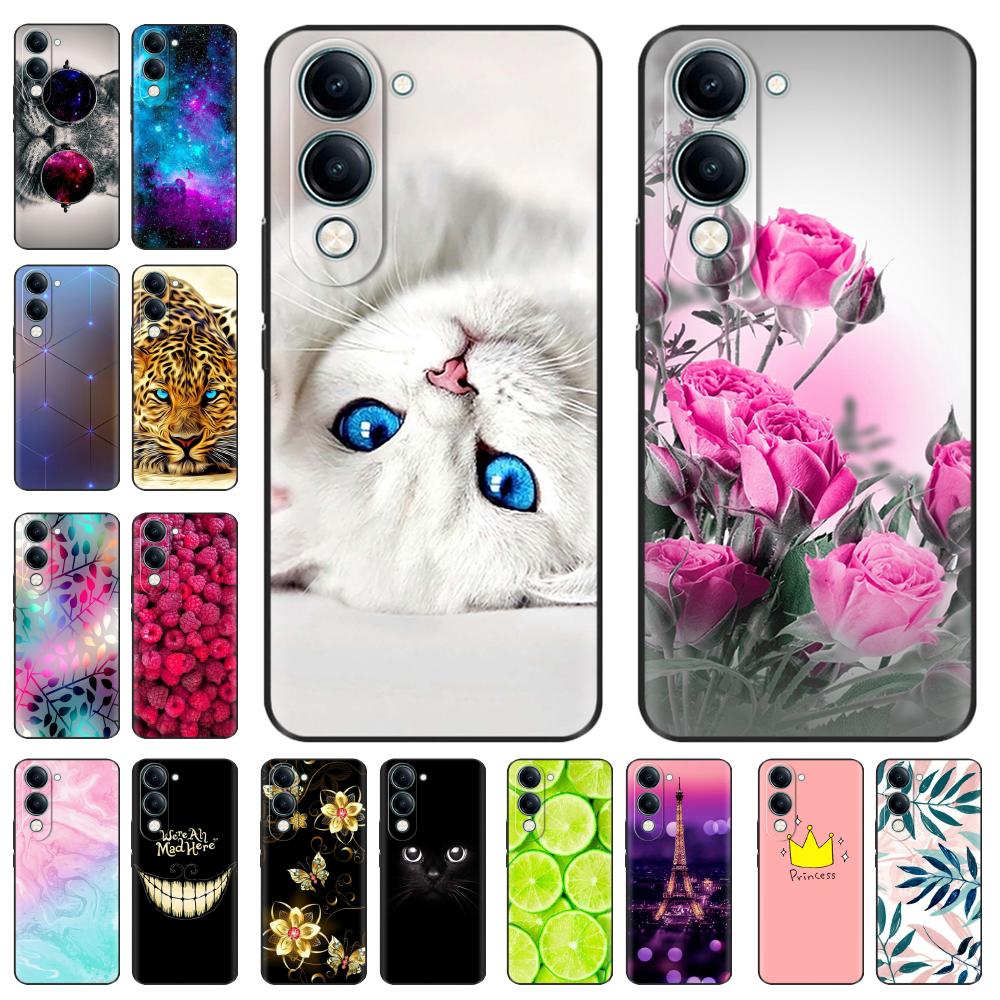 Silicon Phone Cover For Vivo Y19 5G Case 2025 Soft TPU Phone Case for Vivo Y19 5G Cover 6.74'' Shockproof Fundas Shell Bag Coque