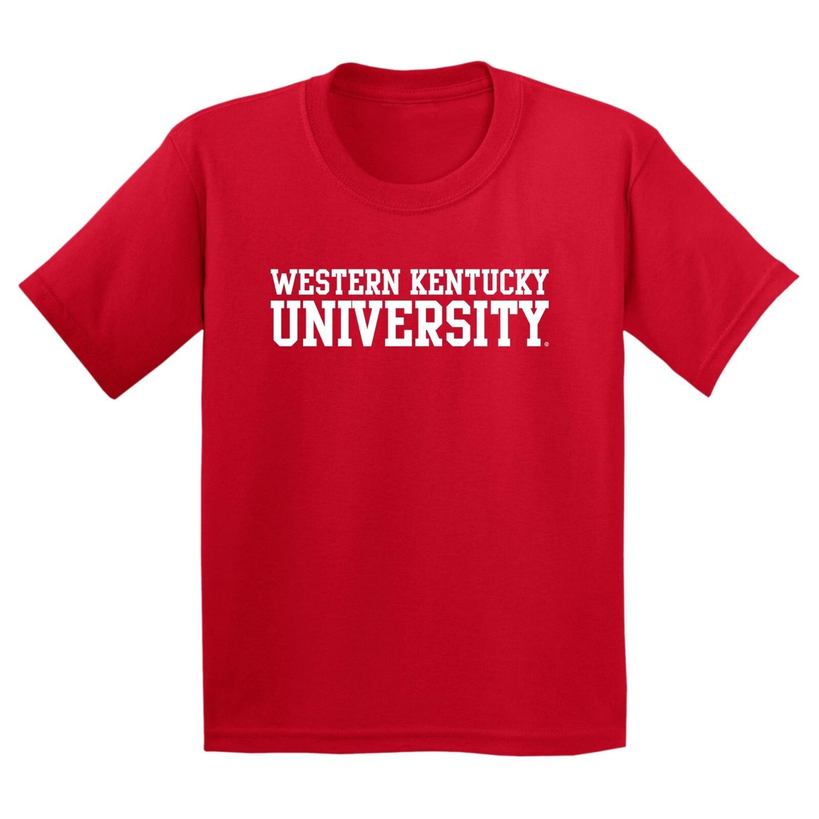 Western Kentucky University Hilltoppers Basic Block Youth T-Shirt - Red M