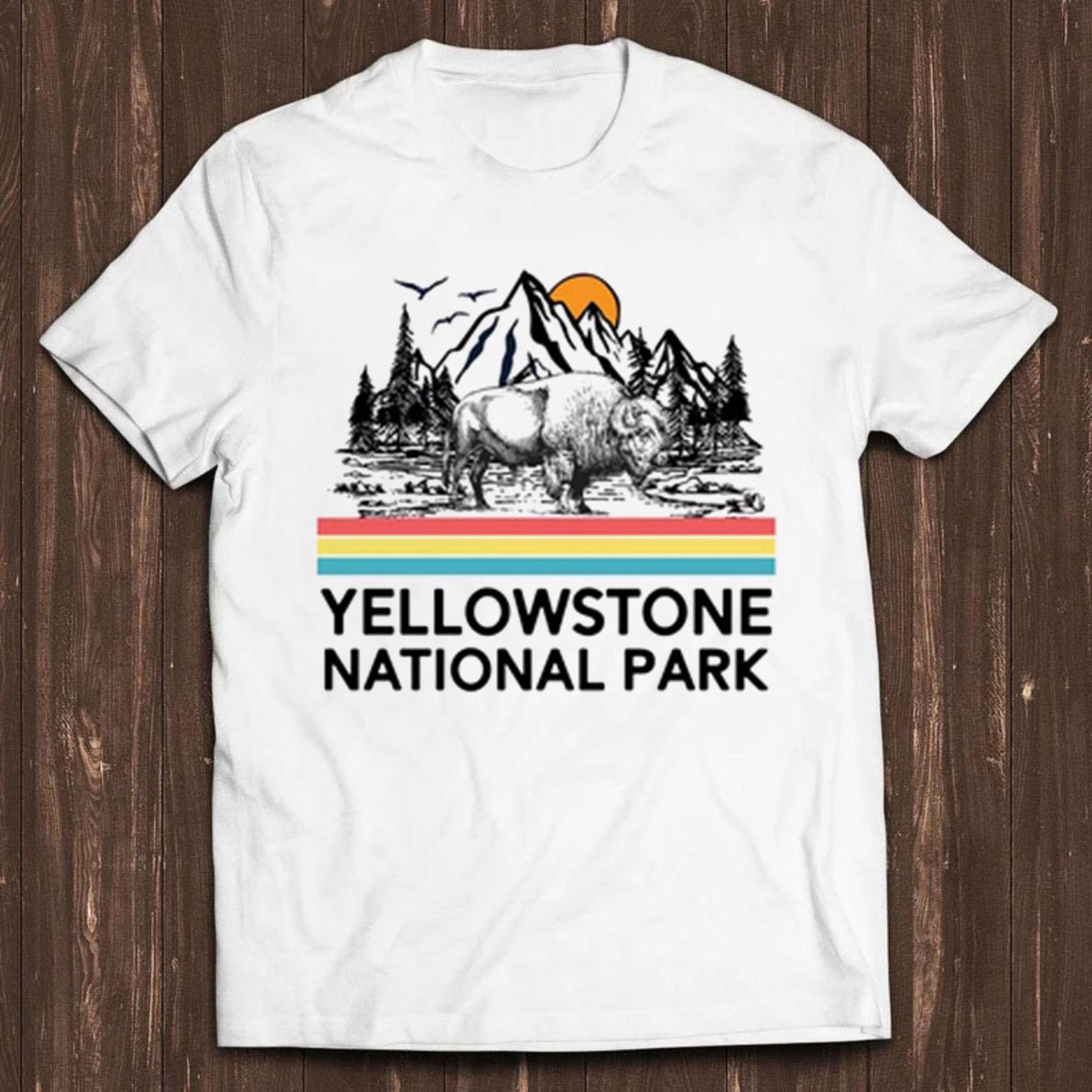 Yellowstone National Park Sarcastic Saying Slogan Hilarious Novelty Saying Funny Meme Gift Tee Cult Movie T Shirt C690 M