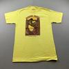 Vintage San Francisco Museum Shirt Mens Small Yellow Panama Pacific Expo Gay Art